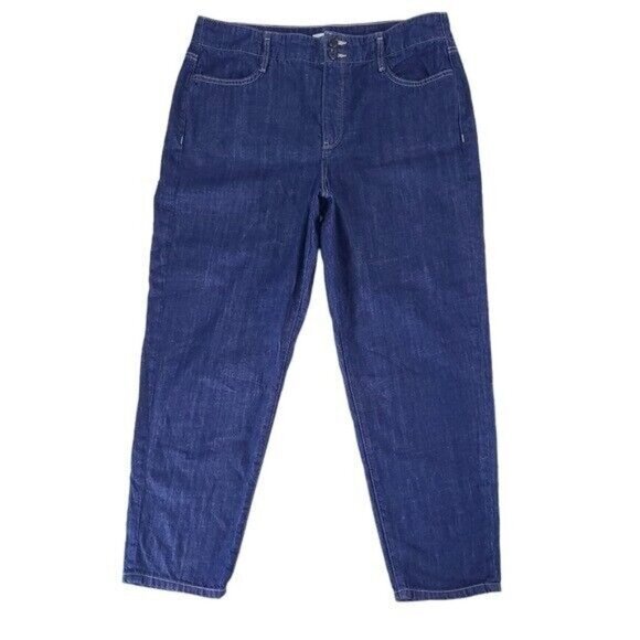 NYDJ Eve Blue High Rise Ankle Jeans Size 12 Lift X Tuck - Picture 1 of 10